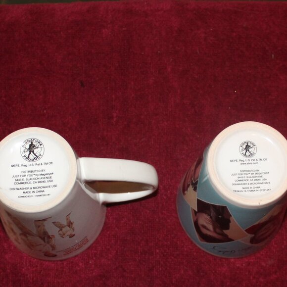 Elvis Signature Product Tall Mugs - 2011 & 2014 - Picture 4 of 4